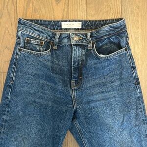 Topshop straight leg jean
